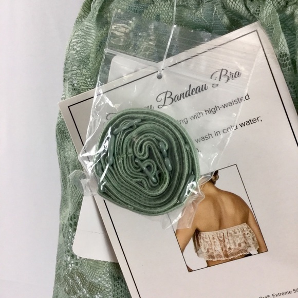 Fashion Forms Flouncy Lace Bandeau Bra NWT - Picture 7 of 9